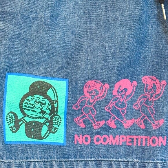 PAS DE MER Italia Athletic Shorts Men's Size Small Euro Streetwear Artcore Rare - Picture 2 of 8